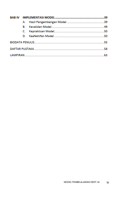 Buku Model Pembelajaran Deep-AI (Integrasi Artificial Intelligence dan Pendekatan Deep Learning): Dalam Meningkatkan Literasi Sains Generasi Z - Gambar 3