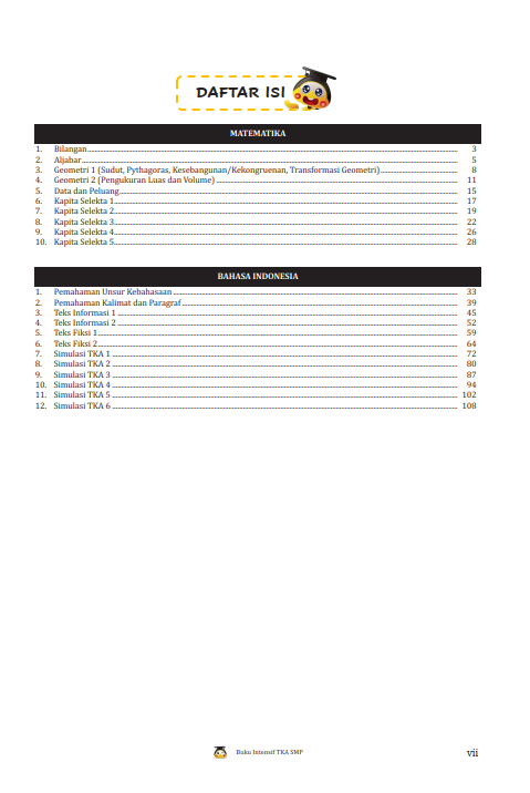 Buku Intensif TKA SMP 2026 - Gambar 2