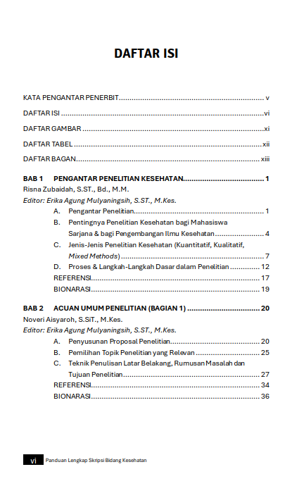 Buku Panduan Lengkap Skripsi Bidang Kesehatan: Teknik, Tips, dan Contoh Penelitian - Gambar 2