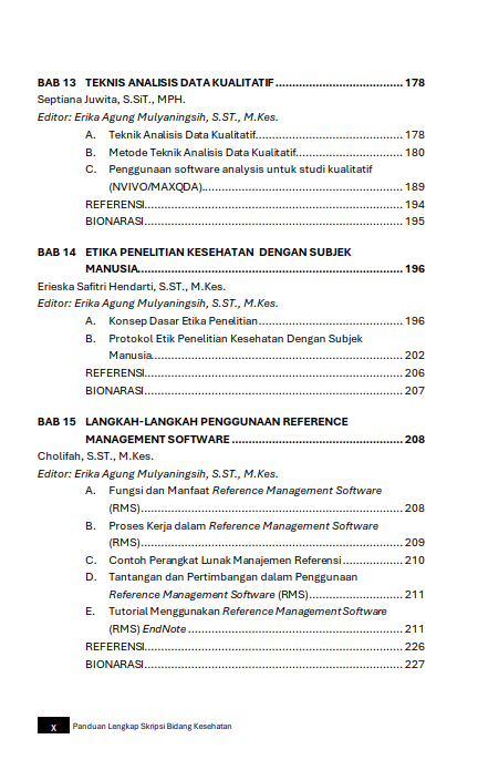 Buku Panduan Lengkap Skripsi Bidang Kesehatan: Teknik, Tips, dan Contoh Penelitian - Gambar 3