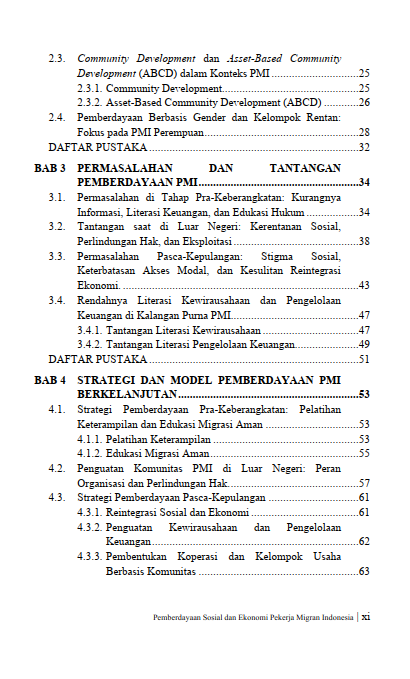 Buku Pemberdayaan Sosial dan Ekonomi Pekerja Migran Indonesia: Konsep, Strategi, dan Praktik Berkelanjutan - Gambar 3