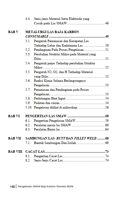 Buku Pengelasan Smaw Baja Karbon Standar SKKNI - Gambar 3