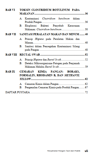 Buku Penyehatan Pangan: Teori dan Praktik - Gambar 3