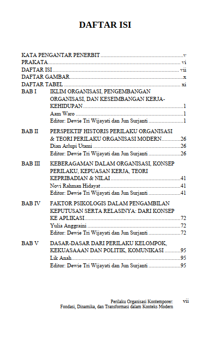 Buku Perilaku Organisasi Kontemporer: Fondasi, Dinamika, dan Transformasi dalam Konteks Modern - Gambar 2