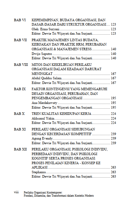 Buku Perilaku Organisasi Kontemporer: Fondasi, Dinamika, dan Transformasi dalam Konteks Modern - Gambar 3