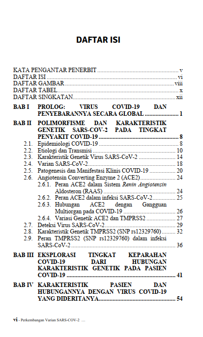 Buku Perkembangan Varian Sars-Cov-2 dan Polimorfisme Reseptor Pada Manusia Serta Hubungan Dengan Derajat Klinis - Gambar 2