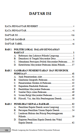 Buku Pilkada Langsung dan Kesadaran Politik Masyarakat Pedesaan - Gambar 2