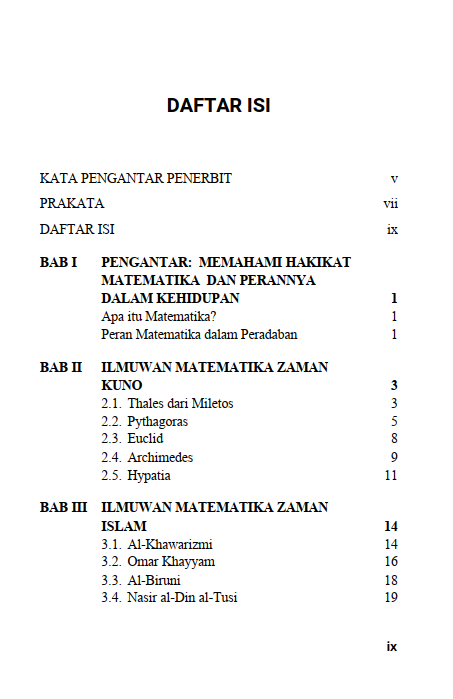 Buku Tokoh dan Ilmuwan Matematika Dunia - Gambar 2