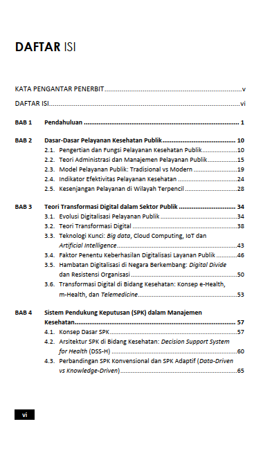 Buku Transformasi Digital Dalam Manajemen Pelayanan Kesehatan Publik: Model dan Implementasi Sistem Pendukung Keputusan Di Daerah - Gambar 2