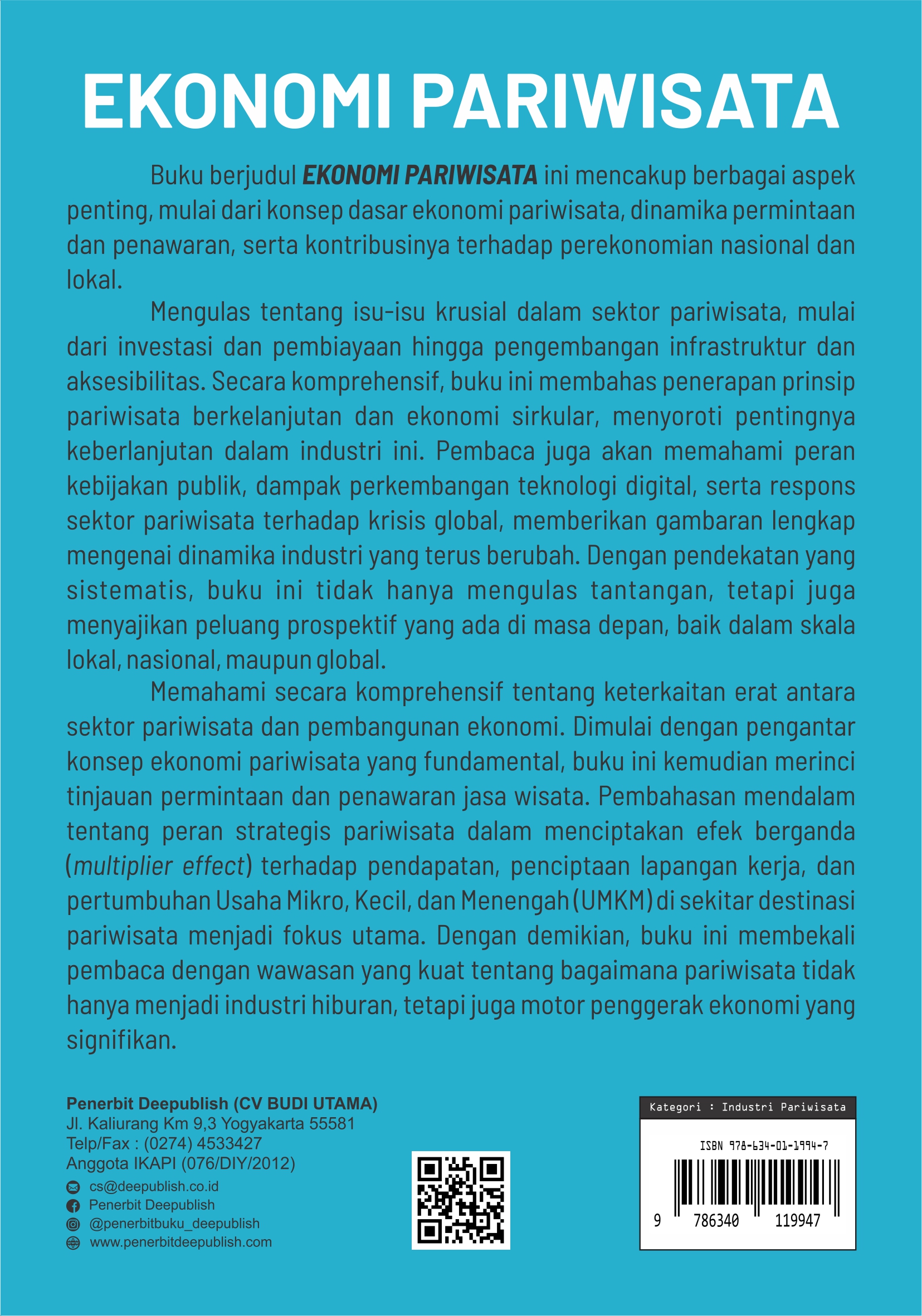 Buku Ekonomi Pariwisata - Gambar 4