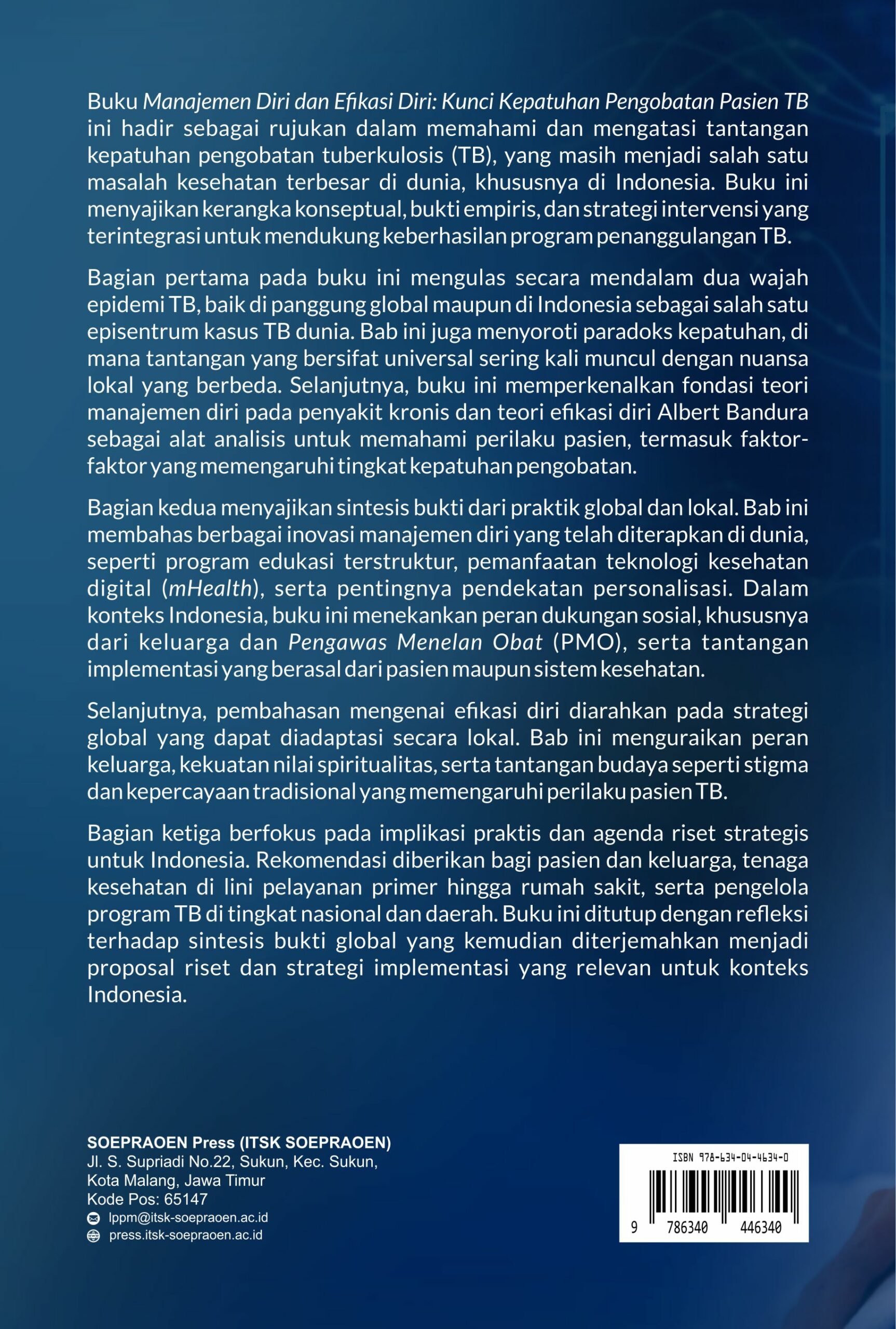 Buku Manajemen Diri dan Efikasi Diri: Kunci Kepatuhan Pengobatan Pasien TB - Gambar 2