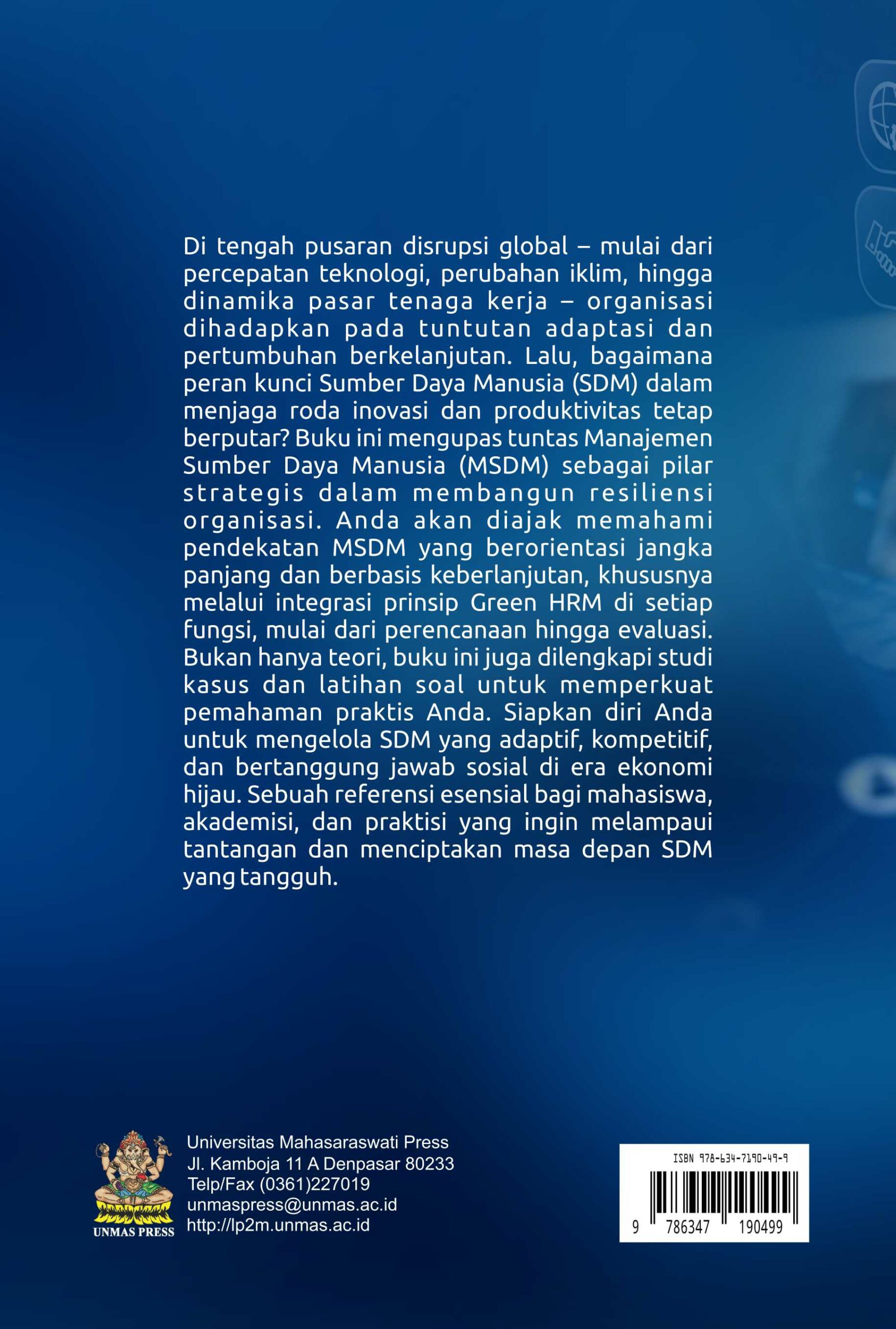 Buku Manajemen Sumber Daya Manusia Berkelanjutan: Resiliensi, Produktivitas, dan Inovasi - Gambar 2