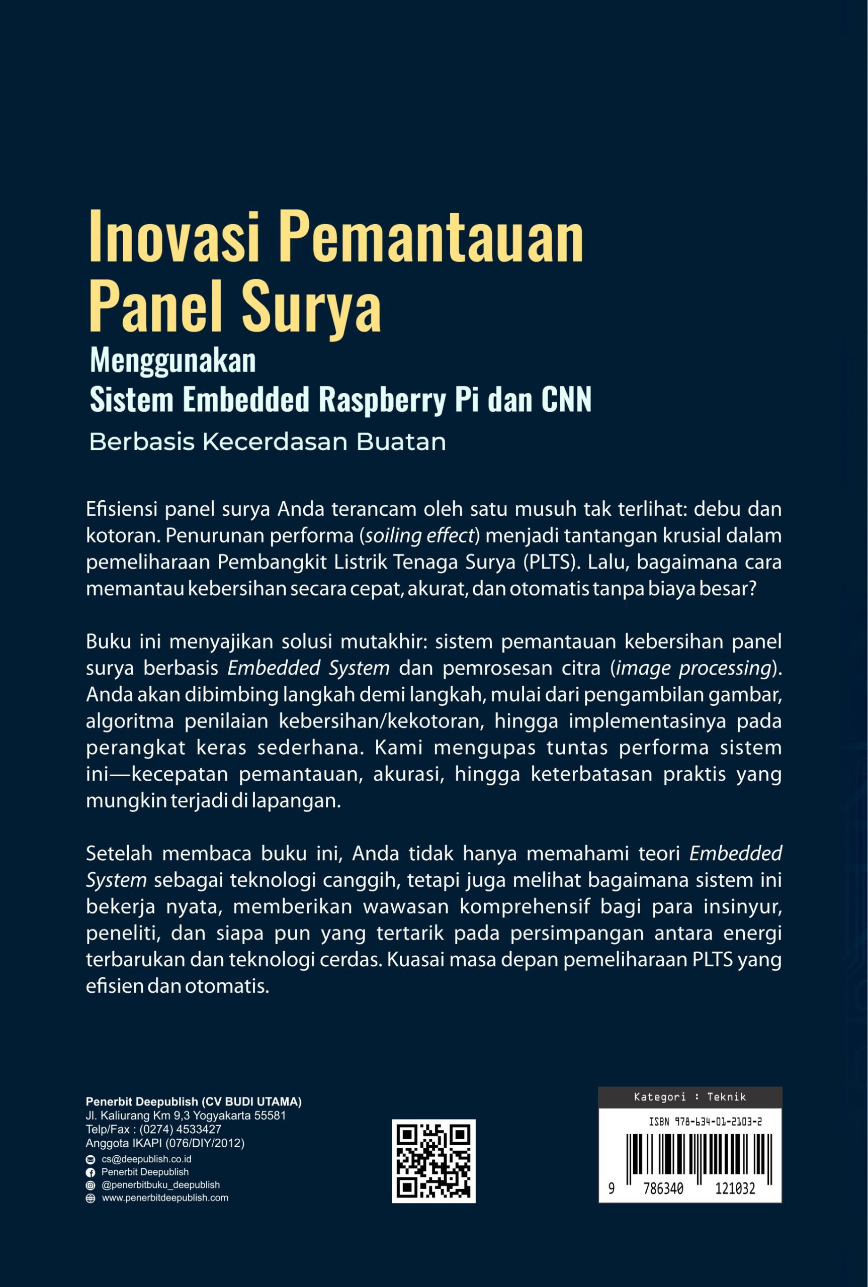 Buku Inovasi Pemantauan Panel Surya Menggunakan Sistem Embedded Raspberry Pi dan CNN Berbasis Kecerdasan Buatan - Gambar 5
