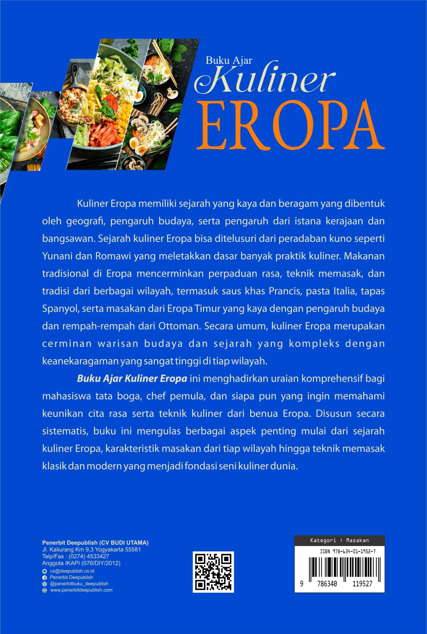 Buku Ajar Kuliner Eropa - Gambar 4
