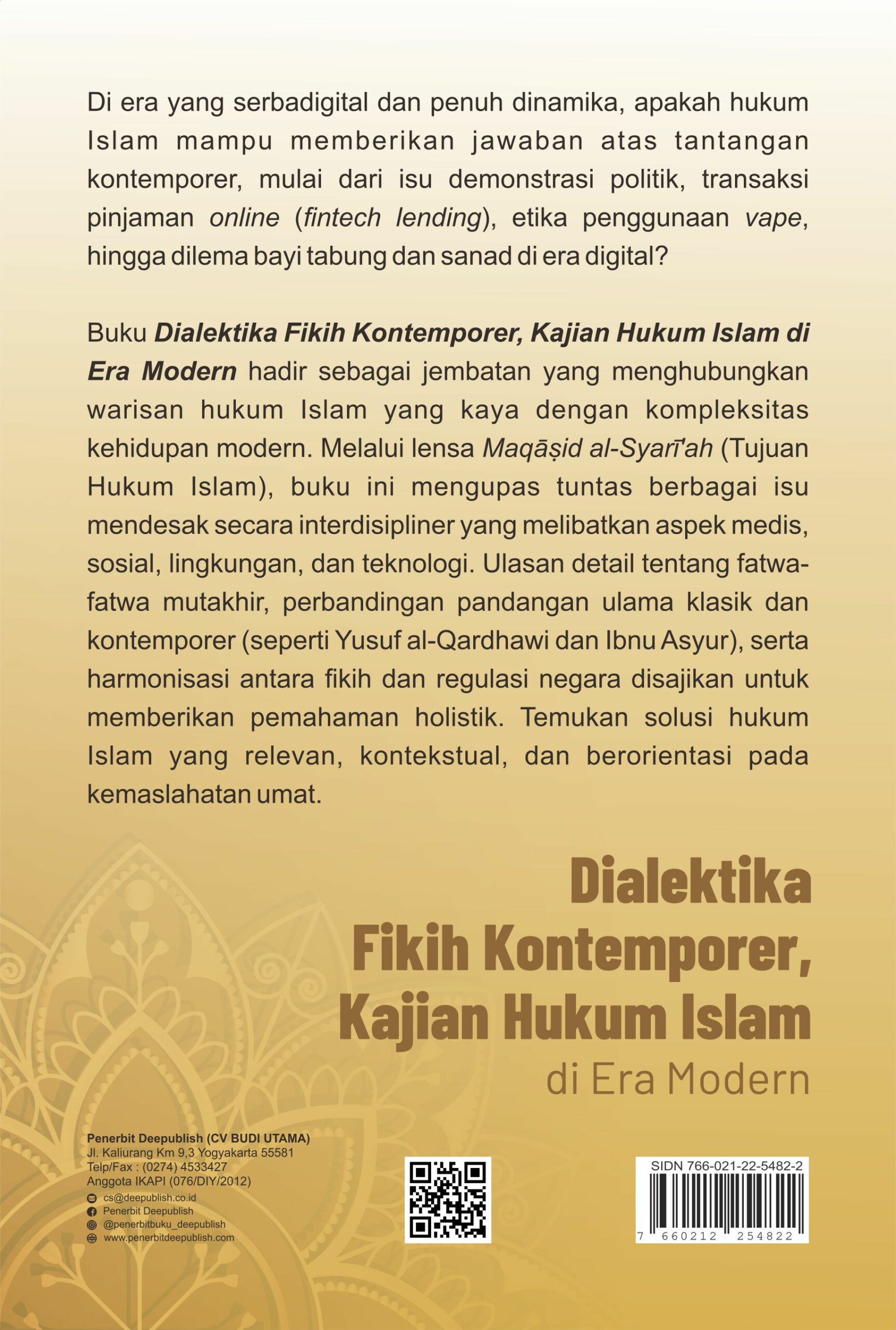 Buku Dialektika Fikih Kontemporer, Kajian Hukum Islam di Era Modern - Gambar 6