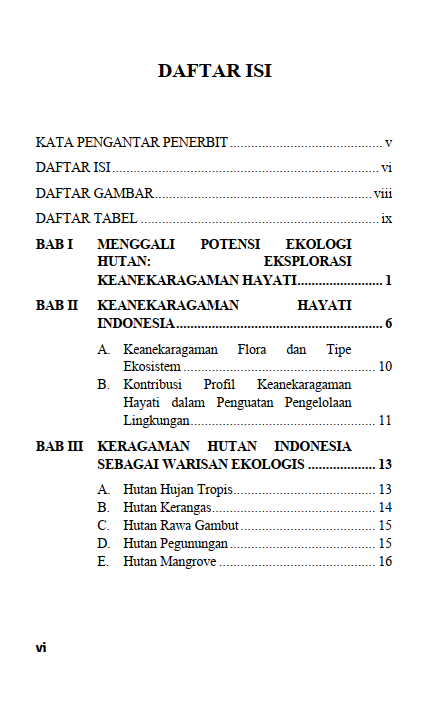 Buku Flora Hutan Tropis Khatulistiwa: Keanekaragaman, Nilai Ekologis, Dan Konservasi - Gambar 2