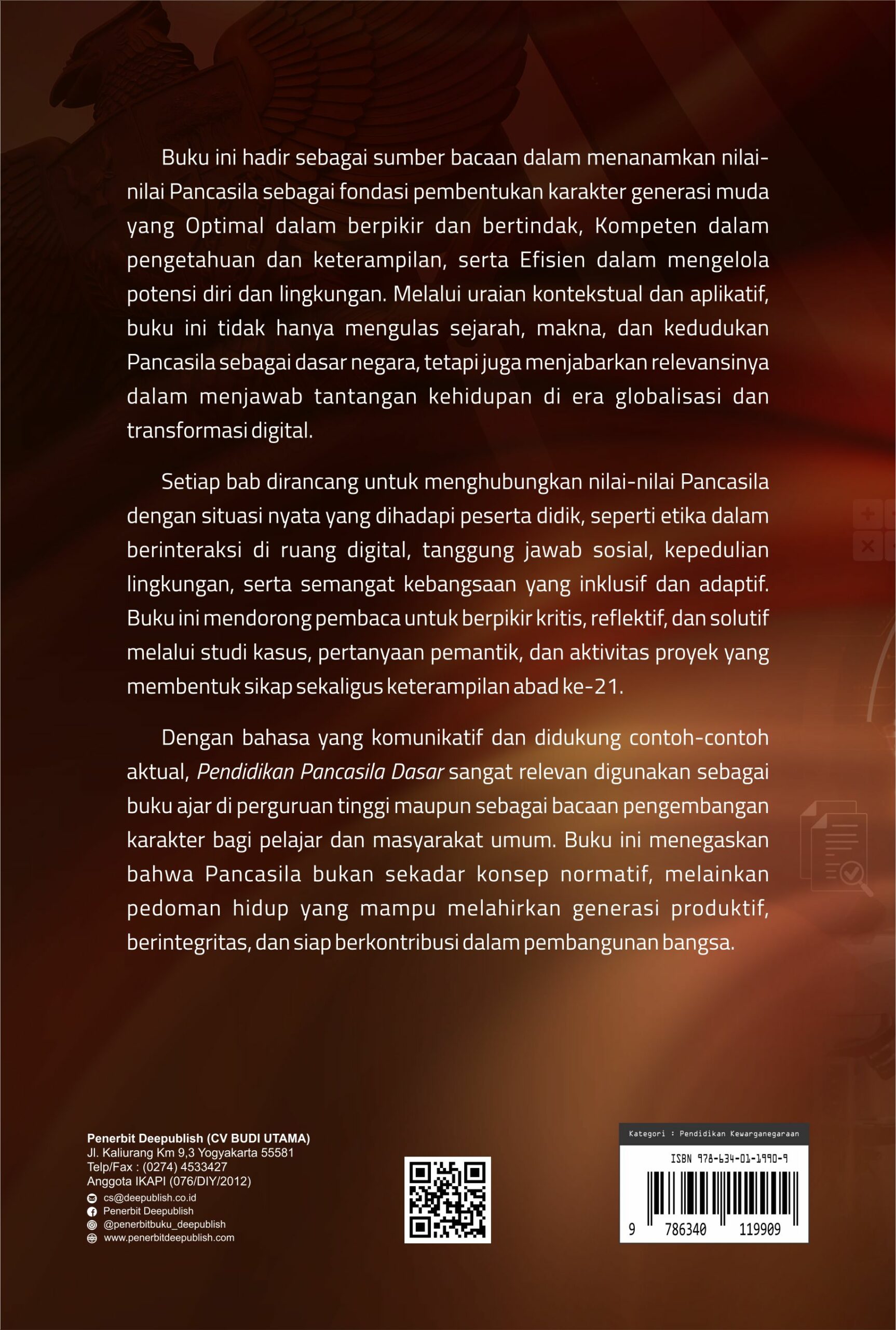 Buku Pendidikan Pancasila Dasar: Fondasi Karakter Insan OKE (Optimal, Kompeten, Efisien) bagi Generasi Produktif Masa Depan - Gambar 4