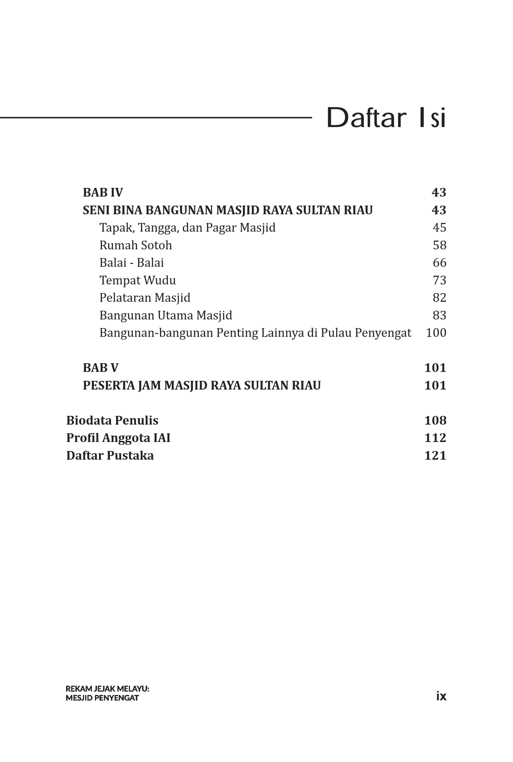 Buku Rekam Jejak Melayu: Mesjid Penyengat - Gambar 3