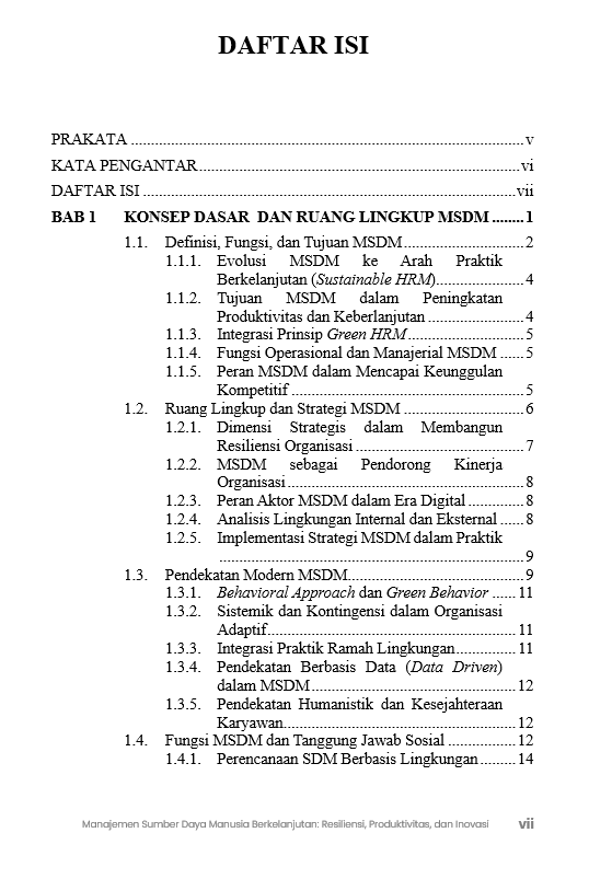 Buku Manajemen Sumber Daya Manusia Berkelanjutan: Resiliensi, Produktivitas, dan Inovasi - Gambar 3