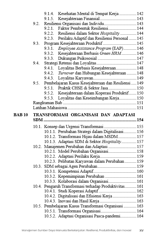 Buku Manajemen Sumber Daya Manusia Berkelanjutan: Resiliensi, Produktivitas, dan Inovasi - Gambar 11