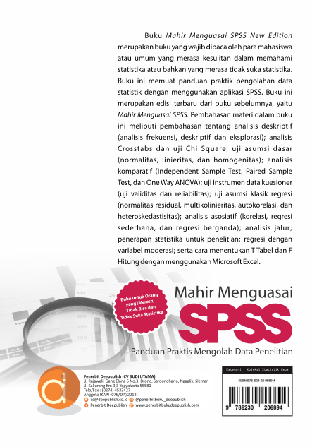 Buku Mahir Menguasai SPSS: Panduan Praktis Mengolah Data Penelitian New Edition - Gambar 4