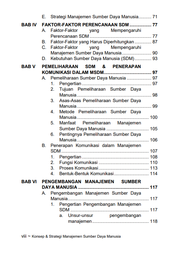 Buku Konsep & Strategi Manajemen Sumber Daya Manusia - Gambar 6