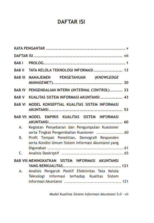 Buku Model Kualitas Sistem Informasi Akuntansi 5.0 - Gambar 2