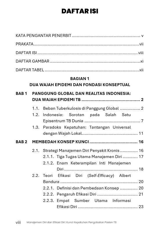Buku Manajemen Diri dan Efikasi Diri: Kunci Kepatuhan Pengobatan Pasien TB - Gambar 3
