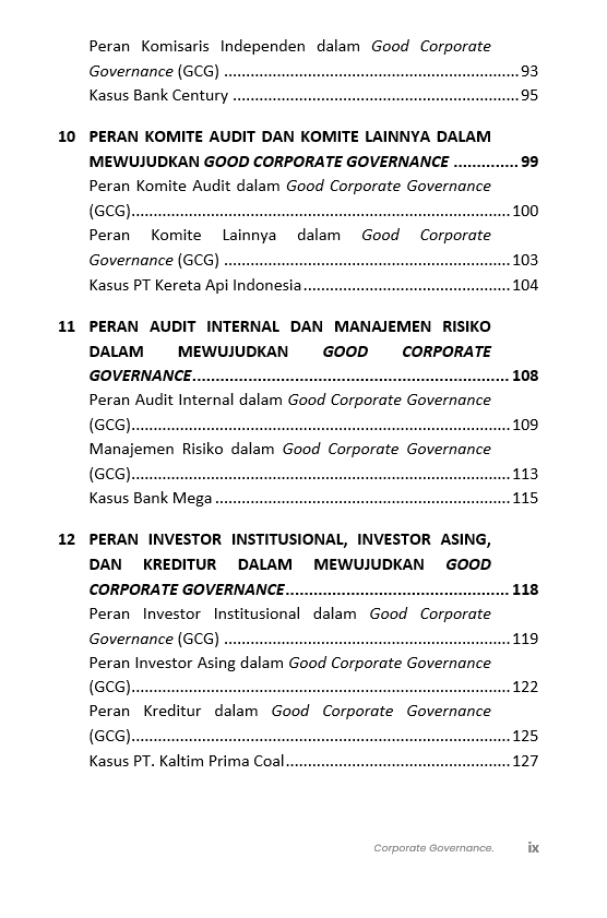 Buku Corporate Governance - Gambar 4
