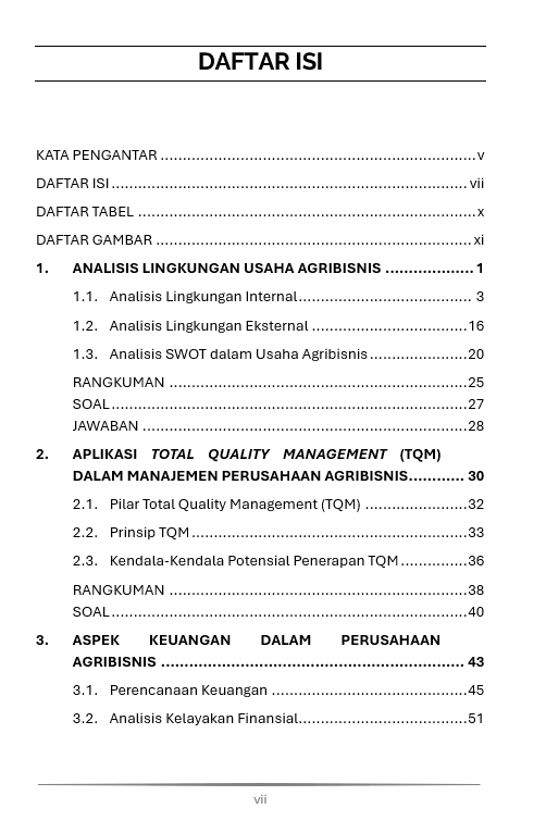 Buku Analisis Perusahaan Agribisnis Berbasis Tri Hita Karana - Gambar 2