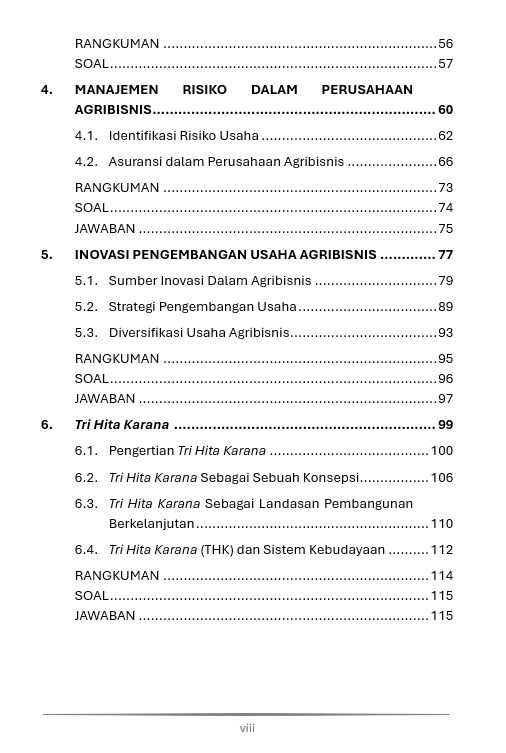 Buku Analisis Perusahaan Agribisnis Berbasis Tri Hita Karana - Gambar 3