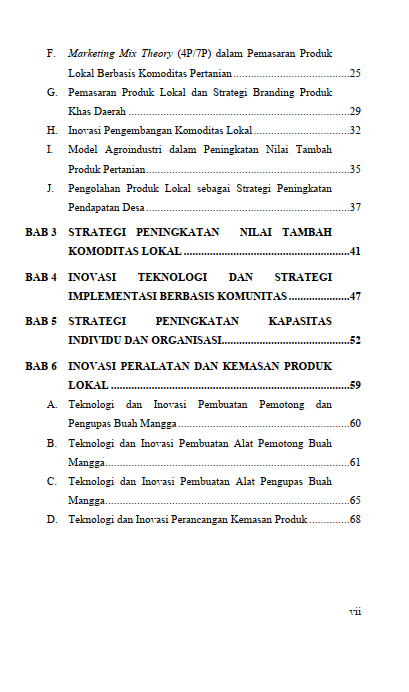 Buku Transformasi Bisnis Lokal: Peran Vital Modal Manusia dalam Inovasi Produk Olahan Mangga Gedong Gincu - Gambar 3