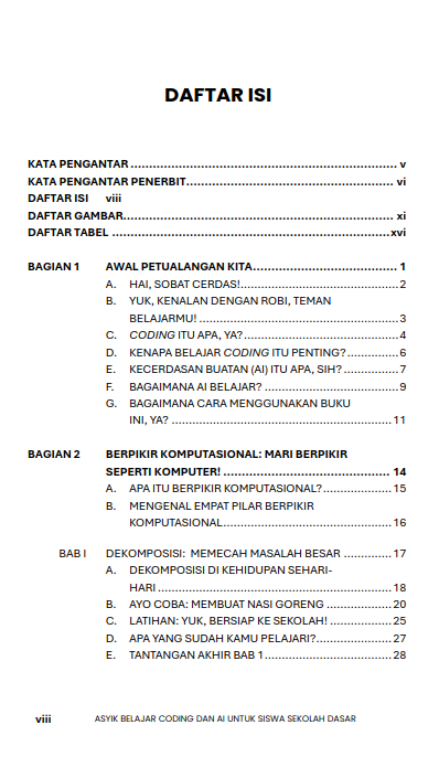 Buku Asyik Belajar Coding Dan AI Untuk Siswa Sekolah Dasar - Gambar 2