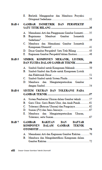 Buku Dasar-Dasar Gambar Teknik Otomotif - Gambar 3