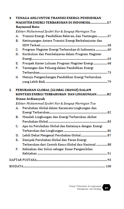 Buku Energi Terbarukan & Lingkungan Manajemen dan Strategi - Gambar 4