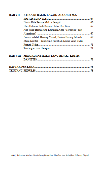 Buku Etika dan Medsos: Menimbang Kewajiban, Manfaat, dan Kebajikan Di Ruang Digital - Gambar 4