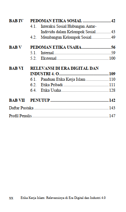 Buku Etika Kerja Islam: Relevansinya di Era Digital dan Industri 4.0 - Gambar 3