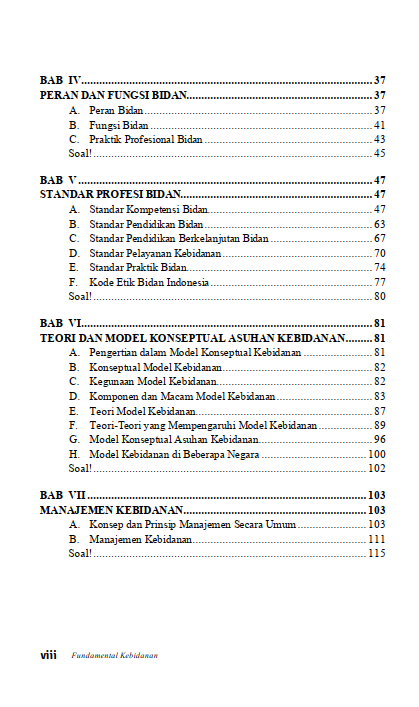Buku Fundamental Kebidanan - Gambar 4