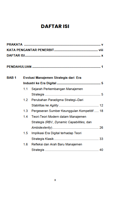 Buku Manajemen Strategic Di Era Disrupsi Digital & Ai Teori Transformasi, Dan Praktik Penerapan Di Dunia Bisnis Modern - Gambar 2