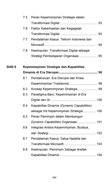 Buku Manajemen Strategic Di Era Disrupsi Digital & Ai Teori Transformasi, Dan Praktik Penerapan Di Dunia Bisnis Modern - Gambar 4