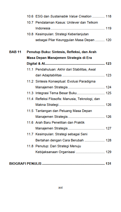 Buku Manajemen Strategic Di Era Disrupsi Digital & Ai Teori Transformasi, Dan Praktik Penerapan Di Dunia Bisnis Modern - Gambar 8