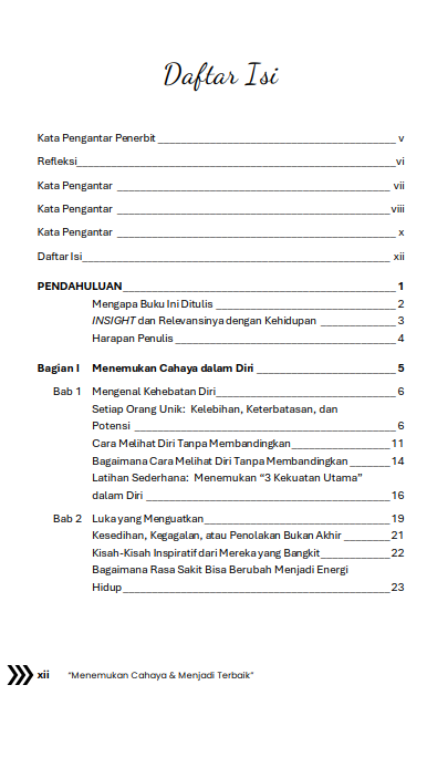 Buku INSIGHT Kita Adalah Hebat “Menemukan Cahaya & Menjadi Terbaik” - Gambar 2