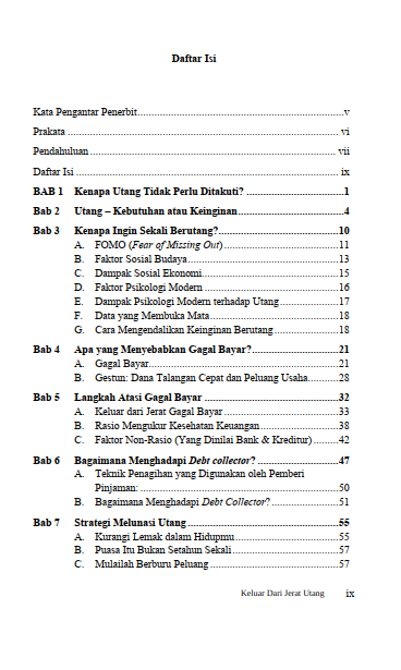 Buku Keluar Dari Jerat Utang - Gambar 2