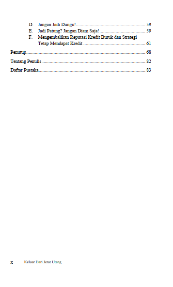 Buku Keluar Dari Jerat Utang - Gambar 3