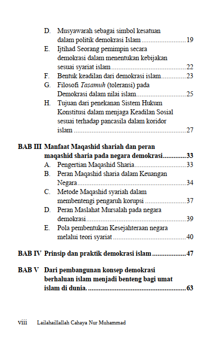 Buku Lailahaillallah Cahaya Nur Muhammad Spirit Islam Dalam Membangun Peradaban Demokratis (Risalah Untuk Semua Agama) - Gambar 3