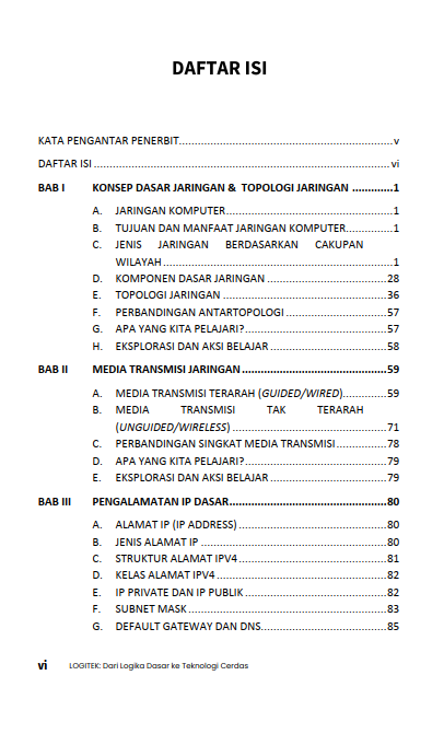 Buku Logitek: Dari Logika Dasar ke Teknologi Cerdas - Gambar 2