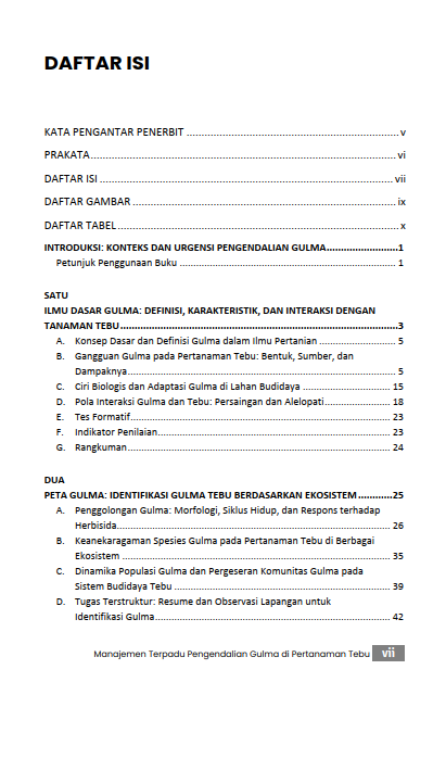 Buku Manajemen Terpadu Pengendalian Gulma di Pertanaman Tebu - Gambar 2