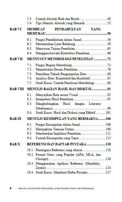 Buku Menulis Jurnal Ilmiah Berkualitas, Untuk Peneliti, Dosen, dan Mahasiswa - Gambar 3