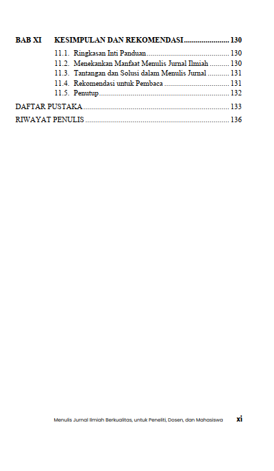 Buku Menulis Jurnal Ilmiah Berkualitas, Untuk Peneliti, Dosen, dan Mahasiswa - Gambar 4