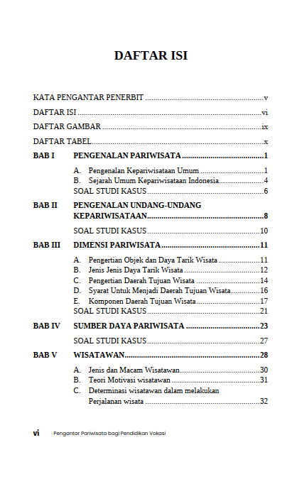 Buku Pengantar Pariwisata Bagi Pendidikan Vokasi - Gambar 2